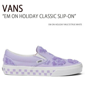 VANS oY Xj[J[ CLASSIC SLIP-ON EM ON HOLIDAY MULTI TRUE WHITE NVbNXb| @Y V[Y Y fB[X VN0A5JMH6GL
