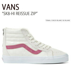 VANS oY Xj[J[ SK8-HI REISSUE ZIP TONAL CHECK BLANC DE BLANC VN0A5KRCJVY XP[gnC Y fB[X jp p jp