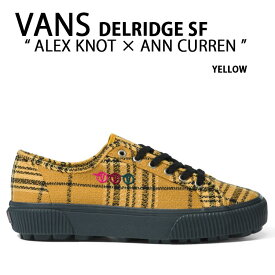 VANS バンズ スニーカー ALEX KNOST X LEEANN CURREN DELRIDGE SF YELLOW VN0A4BXHYLW1 アレックスノスト リアンカレン デレッジ コラボ コラボスニーカーシューズ メンズ レディース【中古】未使用品