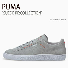 PUMA プーマ スニーカー PUMA SUEDE RE:COLLECTION HARBOR MIST WHITE シューズ メンズ レディース 男性用 女性用 384964-01【中古】未使用品