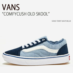 VANS oY Xj[J[ COMFYCUSH OLD SKOOL VANS TERRY NAVY BLUE VN0A5DYCZU3 RtBNbVI[hXN[ Y fB[X jp p jp