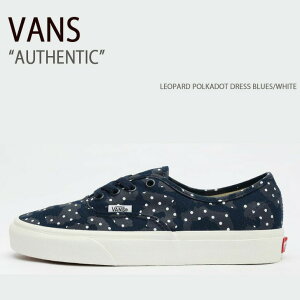 VANS oY Xj[J[ AUTHENTIC LEOPARD POLKADOT DRESS BLUES WHITE VN0A5KRD5S2 I[ZeBbN Y fB[X jp p jp