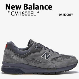 New Balance ニューバランス スニーカー CM1600EL NEWBALANCE CM1600 DARK GREY ダークグレー シューズ メンズ レディース【中古】未使用品