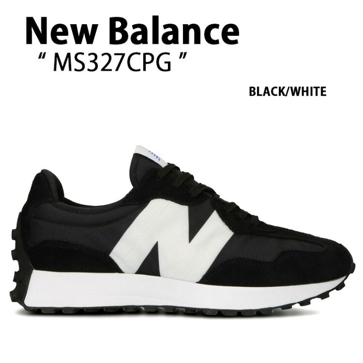 楽天市場】New Balance ニューバランス スニーカー 327 MS327CPG BLACK 