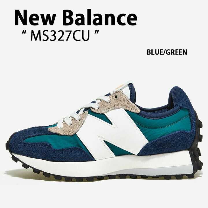 楽天市場】New Balance ニューバランス スニーカー 327 MS327CU GREEN 