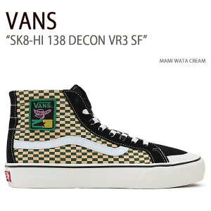 VANS oY Xj[J[ SK8-HI 138 DECON VR3 SF MAMI WATA CREAM VN0A4BX7CRM XP[gnC138fR Y fB[X jp p