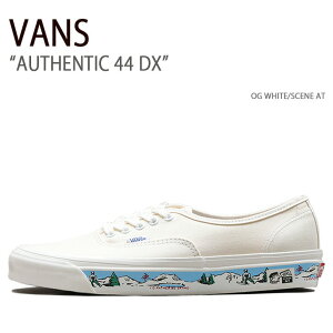 VANS oY Xj[J[ AUTHENTIC 44 DX OG WHITE SCENE AT VN0A54F241N I[ZeBbN44DX Y fB[X jp p