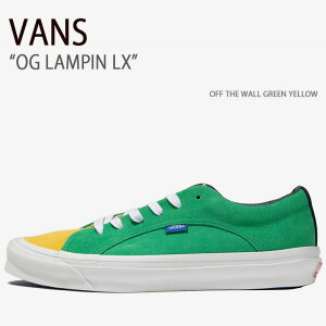VANS oY Xj[J[ OG LAMPIN LX OFF THE WALL GREEN YELLOW VN0A7Q4U02I s O[ CG[ Y jp
