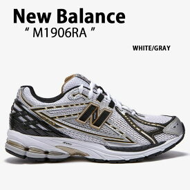 New Balance ニューバランス スニーカー M1906 WHITE GRAY シューズ M1906RA ランニングシューズ New BalanceM1906 ホワイト グレー メンズ レディース【中古】未使用品