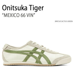 Onitsuka Tiger IjcJ^CK[ Xj[J[ MEXICO 66 VIN BIRCH CACTUS GREEN LVR 66 B Y jp 1183B391.202