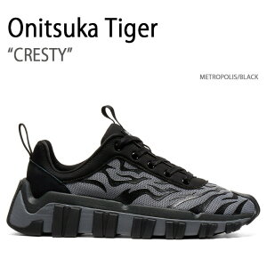 Onitsuka Tiger IjcJ^CK[ Xj[J[ CRESTY METROPOLIS BLACK NXeB g|X ubN Y fB[X jp p jp 1183B750.020