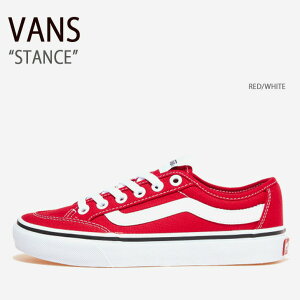 VANS oY Xj[J[ STANCE RED WHITE V362 RED/WHITE X^X bh zCg Y fB[X jp p