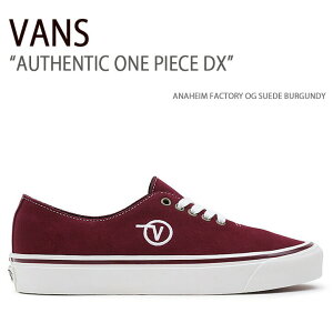 VANS oY Xj[J[ AUTHENTIC ONE PIECE DX ANAHEIM FACTORY OG SUEDE BURGUNDY VN0005UCBRG I[ZeBbNs[XDX Y fB[X jp p