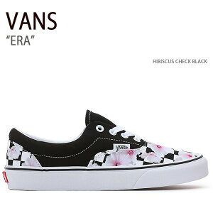 VANS バンズ スニーカー ERA HIBISCUS CHECK BLACK VN0005UEBMA エラ メンズ レディース 男性用 女性用