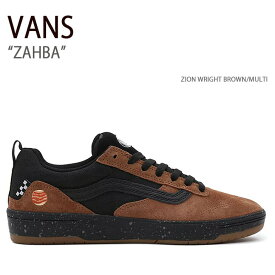 VANS バンズ スニーカー ZAHBA ZION WRIGHT BROWN MULTI VN0007QQBF0 ザバ メンズ レディース 男性用 女性用【中古】未使用品