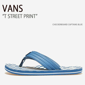 VANS oY T_ T STREET PRINT CHECKERBOARD CAPTAINS BLUE VN0A38DIZR8 TXg[gvg Y jp