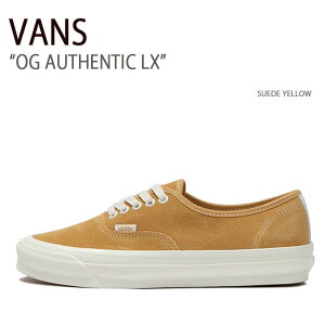 VANS oY Xj[J[ OG AUTHENTIC LX SUEDE YELLOW VN0A5FBDYLW OGI[ZeBbNLX Y fB[X jp p
