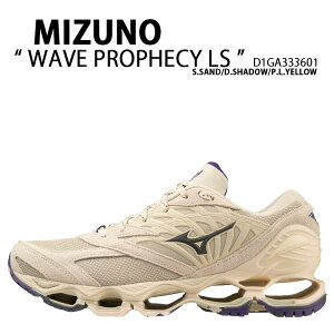 Mizuno ~Ym Xj[J[ WAVE PROPHECY LS D1GA333601 EG[uvtFV[ LS SAND YELLOW Th CG[ V[Y jOV[Y WMOXj[J[ Y jp