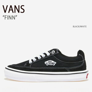 VANS oY Xj[J[ FINN BLACK WHITE V3938 tB ubN zCg Y fB[X jp p
