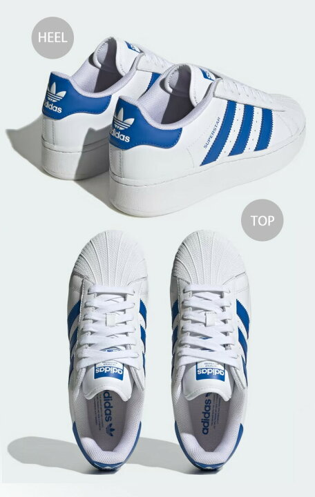 Unisex adidas Superstar Shoes White Blue IF8068