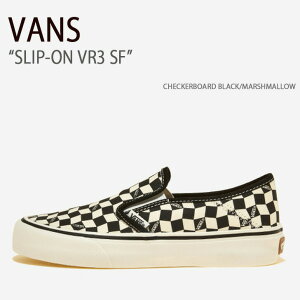 VANS oY Xj[J[ SLIP-ON VR3 SF CHECKERBOARD BLACK MARSHMALLOW VN0A4BX8KIG Xb|VR3 SF Y fB[X jp p
