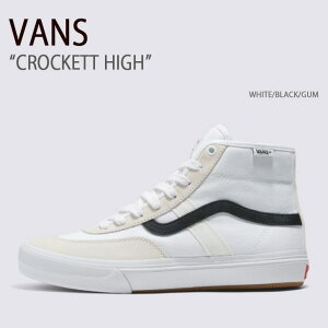 VANS oY Xj[J[ CROCKETT HIGH WHITE BLACK GUM VN0A5JIGWBK NPbgnC zCg ubN K Y fB[X jp p