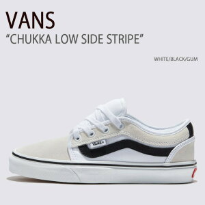 VANS oY Xj[J[ CHUKKA LOW SIDE STRIPE WHITE BLACK GUM VN0A5KQZWBK `bJETChXgCv zCg ubN K Y fB[X jp p