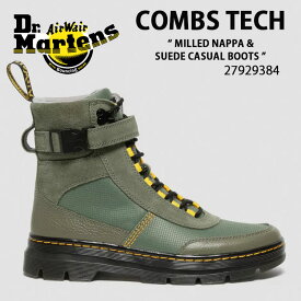 Dr.Martens ドクターマーチン ブーツ COMBS TECH II POLY CASUAL BOOTS KHAKI GREEN ACCORD+POLY RIPSTOP 27800384 カーキグリーン ミドルブーツ コムテック 2 メンズ レディース 男性用 女性用 男女兼用【中古】未使用品