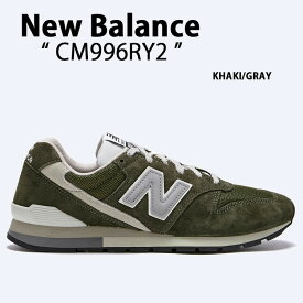 New Balance ニューバランス スニーカー CM996RY2 KHAKI GRAY シューズ NewBalanceCM996 ニューバランスCM996 カーキ グレー スウェードシューズ スウェードスニーカー メンズ レディース【中古】未使用品