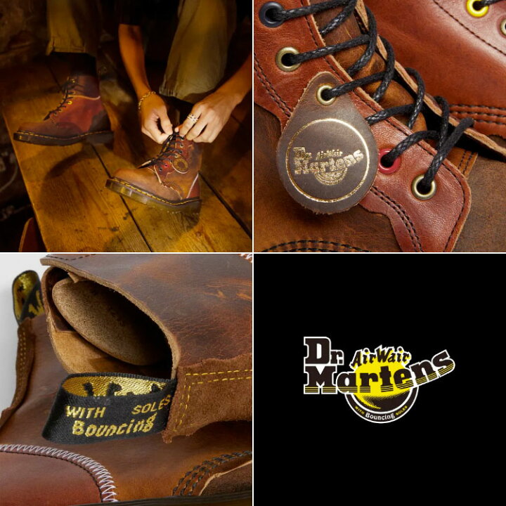 楽天市場】Dr.Martens ドクターマーチン 8ホールブーツ レザーブーツ 