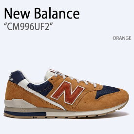 New Balance ニューバランス スニーカー CM996UF2 ORANGE シューズ NewBalanceCM996 ニューバランスCM996 オレンジ スウェード メンズ レディース【中古】未使用品