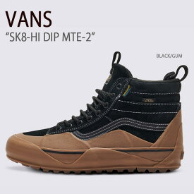 VANS バンズ スニーカー SK8-HI DIP MTE-2 BLACK GUM VN0009QKB9M スケートハイディップMTE-2 ブラック ガム メンズ レディース 男性用 女性用 男女兼用【中古】未使用品