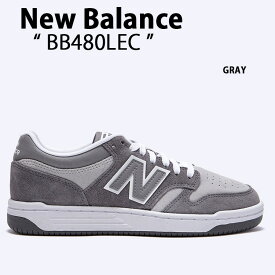 New Balance ニューバランス スニーカーBB480LEC グレー 480 シューズ NewBalance480 ニューバランス480 メンズ レディース【中古】未使用品