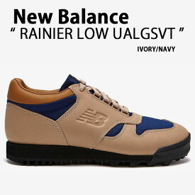 New Balance ニューバランス ブーツ シューズ RAINIER LOW UALGSVT IVORY NAVY レーニア ハイキングシューズ マウンテンシューズ アイボリー ネイビー メンズ レディース【中古】未使用品