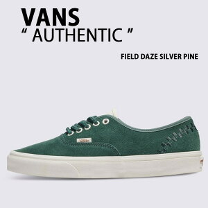 VANS oY Xj[J[ AUTHENTIC FIELD DAZE SILVER PINE VN0009PV9Q6 I[ZeBbN tB[hfCY Vo[ pC Y fB[X jp p