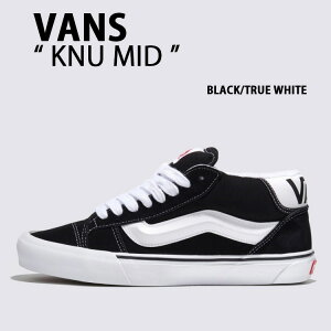 VANS oY Xj[J[ Knu Mid BLACK TRUE WHITE VN000CQ96BT j[~bh ubN gD[zCg Y fB[X jp p