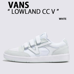 VANS バンズ スニーカーLOWLAND CC V WHITE VN000CTHBES ローランド CC V WHITE メンズ レディース 男性用 女性用