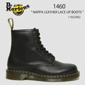 Dr.Martens ドクターマーチン 1460 NAPPA LEATHER LACE UP BOOTS 11822002 Black ブラック メンズ レディース 男性用 女性用 ユニセックス【中古】未使用品