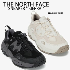 THE NORTH FACE ノースフェイス スニーカー SIERRA シューズ WHITE BLACK デイリーシューズ ウォーキングシューズ ホワイト ブラック メンズ レディース NS93Q04A/C 【中古】未使用品