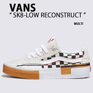 VANS oY Xj[J[SK8-LOW RECONSTRUCT CAMO CHECK MULTI VN0009QS448 XP[gERXgNg }` Y fB[X jp p