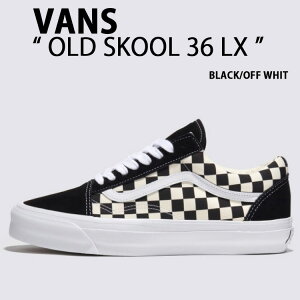 VANS oY Xj[J[ OLDSKOOL 36 LX CHECKERBOARD `FbJ[{[h BLACK OFF WHITE VN000CQD2BO I[hXN[ 36 LX ubN ItzCg Y fB[X jp p