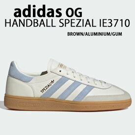 adidas Originals アディダス スニーカー HANDBALL SPEZIAL IE3710 SHADOW BROWN ALUMINIUM GUM ハンドボール スペツィアル スエード シューズ テラス系 Tトゥ シャドーブラウン アルミニウム ガム ニュアンスカラー くすみカラー 【中古】未使用品