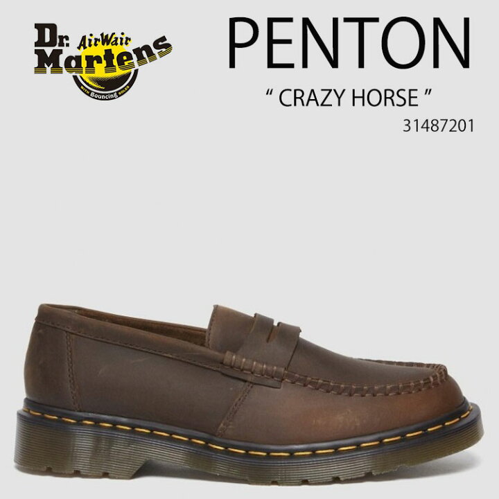 楽天市場】Dr.Martens ドクターマーチン ローファー PENTON CRAZY 