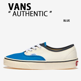 VANS バンズ スニーカー AUTHENTIC BLUE VN0009PV7Z2 オーセンティック ブルー メンズ レディース 男性用 女性用 【中古】未使用品