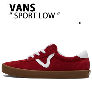 VANS oY Xj[J[SPORT LOW RED VN000CTDCJG X|[c E bh Y fB[X jp p