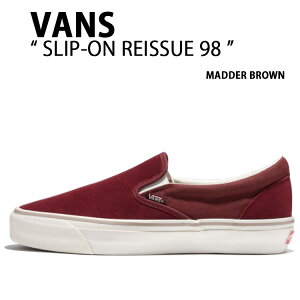 VANS oY Xj[J[ SLIP-ON REISSUE 98 SALT WASH MADDER BROWN VN000CWAMDB Xb| CV[ \g EHbV }_[uEY fB[X jp p