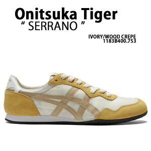Onitsuka Tiger IjcJ^CK[ Xj[J[ SERRANO IVORY WOOD CREPE 1183B400.753 V[Y Z[m AC{[ EbhN[v y jAXJ[ ݃J[ Y fB[X