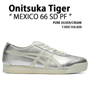 Onitsuka Tiger IjcJ^CK[ Xj[J[ MEXICO 66 SD PF PURE SILVER CREAM LVR66 SD PF sAVo[ N[ Y fB[X jp 1183C156.020