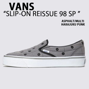 VANS oY Xb| SLIP-ON REISSUE 98 LX HARAJUKU PUNK ASPHALT MULTI VN000NBME4A V[Y V[ 98 bNX TOKYO DESIGN COLLECTIVE AXt@g }` hbg Y fB[X