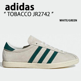adidas originals アディダス スニーカー TOBACCO JR2742 WHITE GREEN タバコ シューズ ホワイト グリーン メンズ レディース 男性用 女性用【中古】未使用品